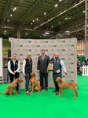 Game keepers team Crufts 2022