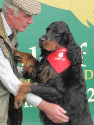 Baxter with his dad