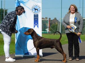 Titus receiving his 5th CC
