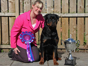 Kyzer and Tracy after BIS win
