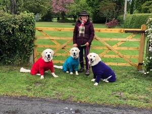A rainy walk in April 2020