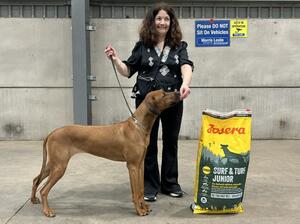 Prudence with her BPIS prize