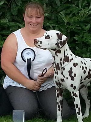 Winning Puppy Stakes at City of Birmingham 2013