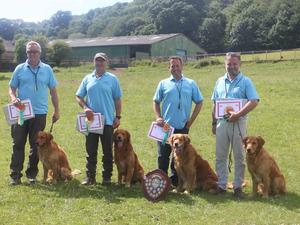 Benson in the winning inter club team Wales 2017