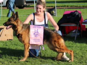 Paris with her Res C.C sash