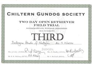 Chiltern Open Field Trial 3rd