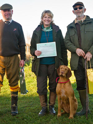 Receiving award with judges