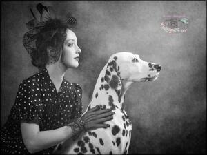 Harlow doing some modelling