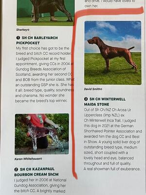 Dad KC in magazine