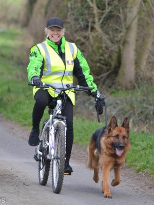 Zaiden during his AD 20km Trial