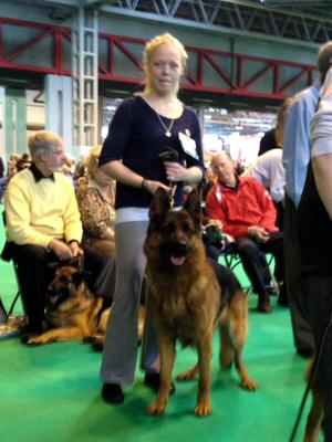 My daughter Melissa with Quattro