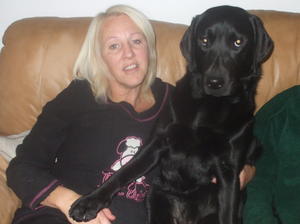 Evie and me just chilling