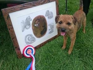 Masher wins champion terrier at a game fair