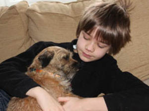 lapdog Snoop, now a qualified Pets as Therapy dog