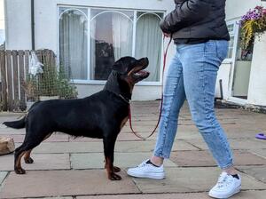 Layla with Nanny Alix