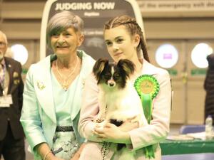 Crufts 2023 Best Puppy in breed Judge C Lee-Slater