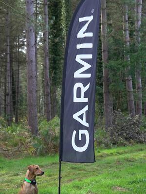 As a male model for Garmin