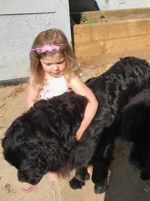 Lola & our daughter