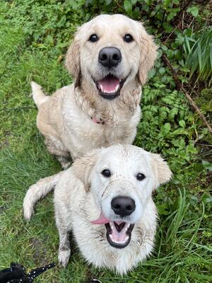 Nellie with her daughter