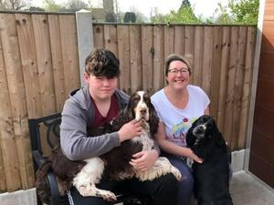 the family! Human and canine