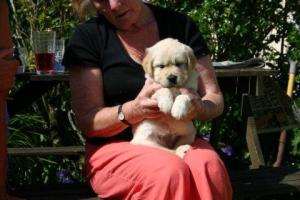 pup with Olie's mum