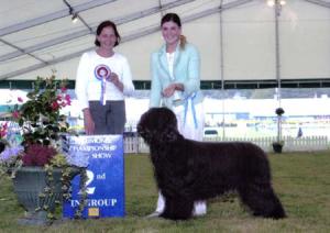 hedges winning 2nd in the Group