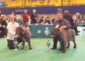 Pepe with Steve Crufts 2006, Best Dog