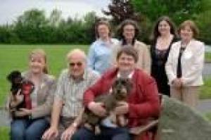 LUCY AT THE DACHSHUND CLUB OF WALES