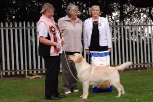 Honey and I with the 2 judges