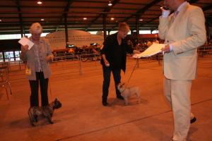 Daisy and myself in the line up