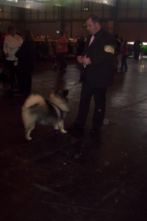 alan with dudley at crufts