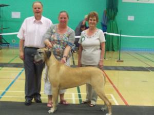 Phoebe with the judges 
