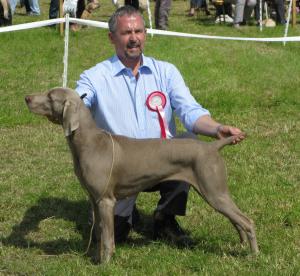 Pete with Sissy winning Group 2