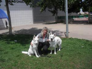 Chai (left) & Asha (right) at Castellon