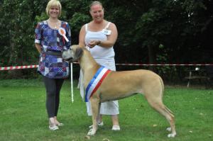 Phoebe with the judge