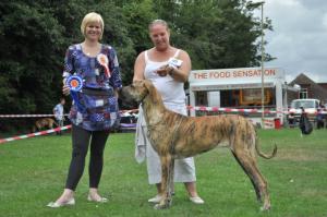 Charley with Main show judge