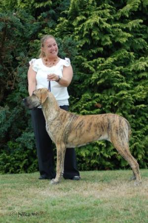 Charley with a very proud Mom