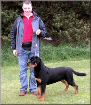 Oscar shown by Alastair