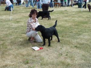 'Roma' with her very first 'red' Prize Card!